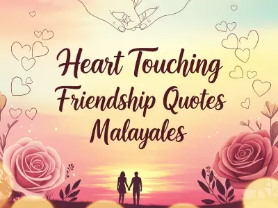 Heart Touching Friendship Quotes Malayalam