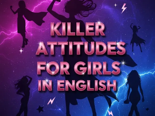Killer Attitude Quotes For Girls In English